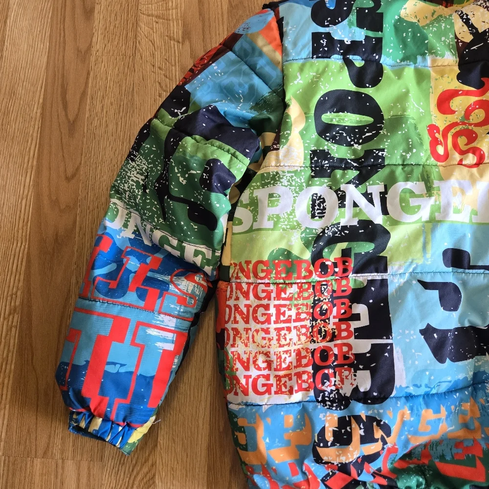 Members Only Spongebob Jacket Men Size M - Picture 4 of 10